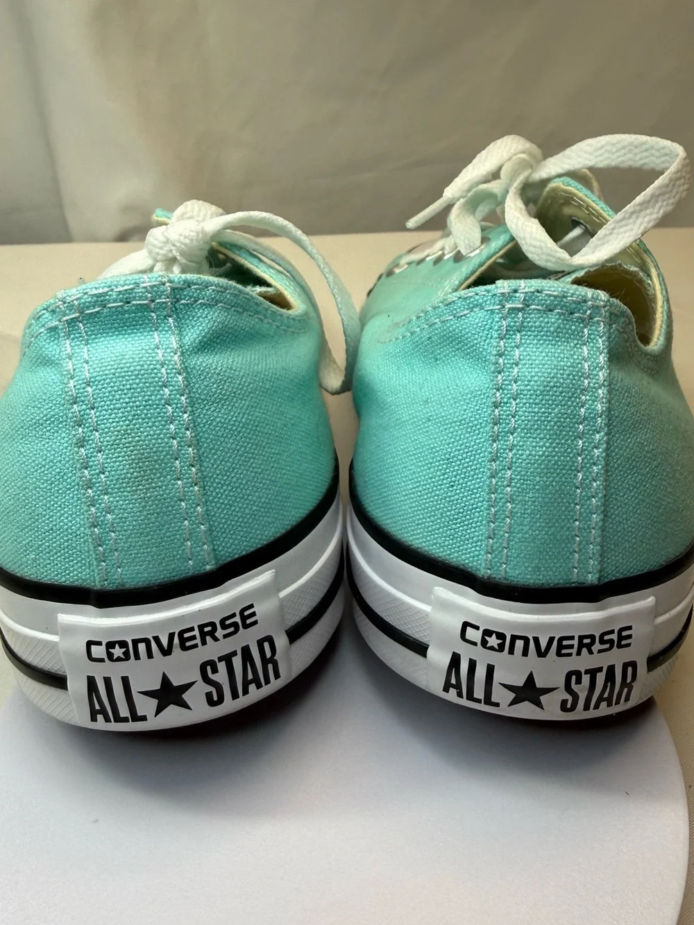 Converse CT All Star Low Top Aruba Blue Mens 8/Womens 10 Sneakers EUC/NWOT - Picture 13 of 13